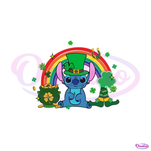 stitch-rainbow-st-patricks-day-png