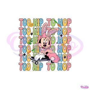 minnie-too-hip-to-hop-easter-day-png