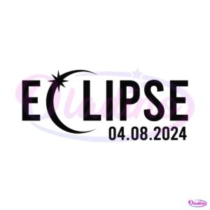 total-solar-eclipse-april-8th-2024-svg