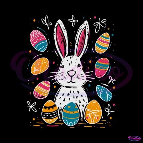 retro-easter-eggs-funny-bunny-svg