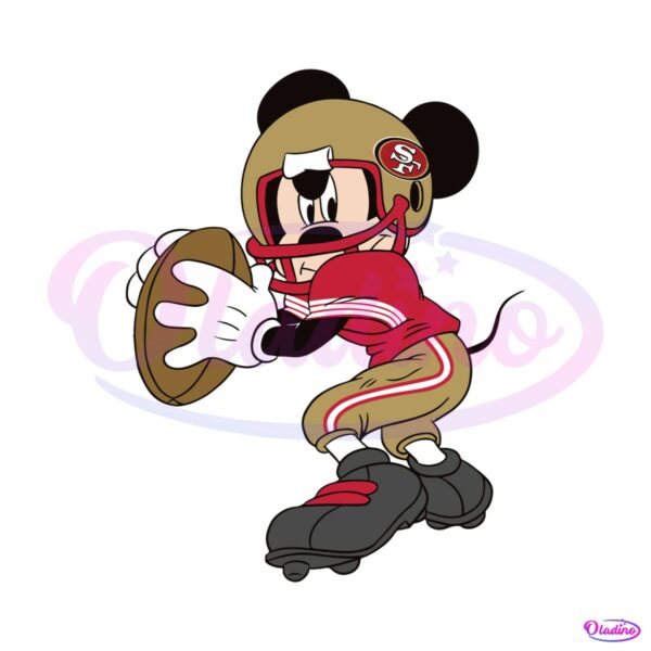 nfl-san-francisco-49ers-mickey-mouse-football-svg