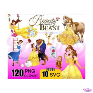 beauty-and-the-beast-bundle-png