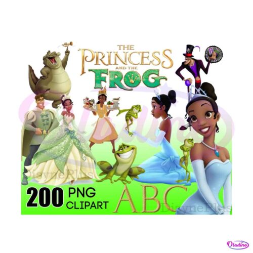 the-princess-and-the-frog-bundle-png