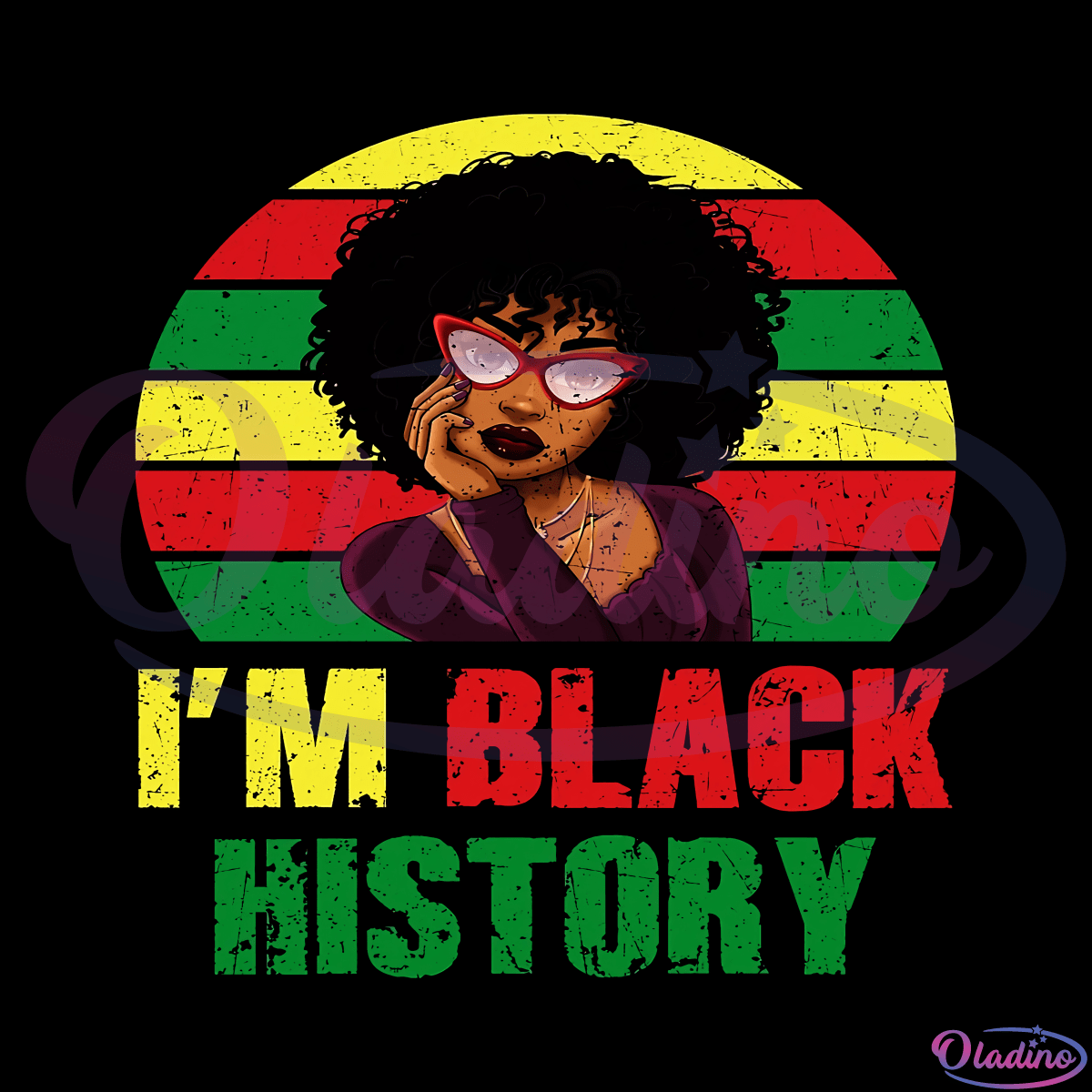 Black Queen Melanin African Black History Month SVG Digital File - Black Girl SVG