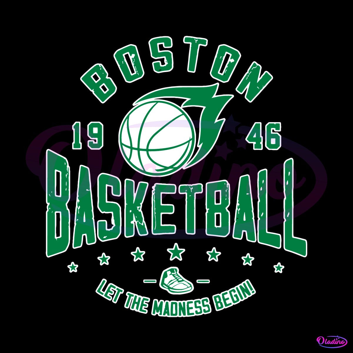 Boston Basketball Let The Madness Begin SVG - Sport SVG