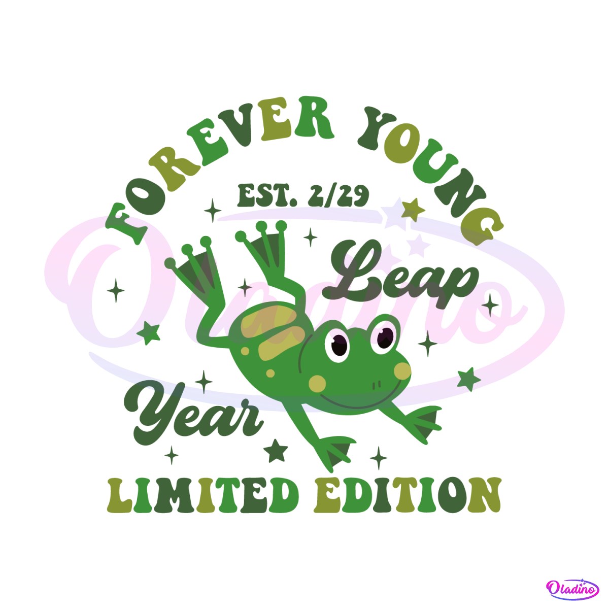 Forever Young Leap Year Era SVG - Family SVG