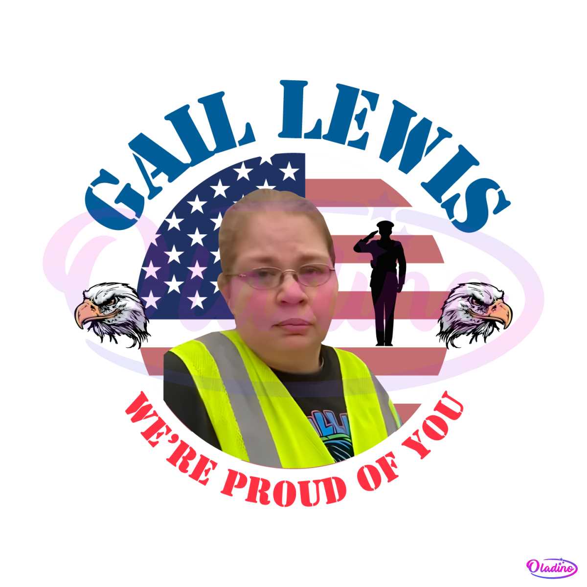 Gail Lewis We Are Pround Of You PNG - Funny SVG