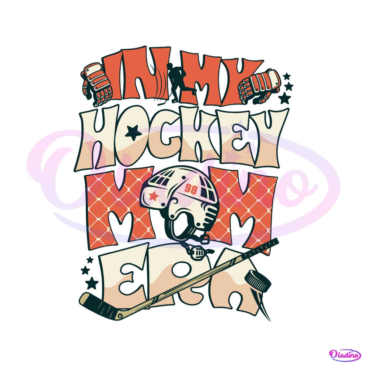 In My Hockey Mom Era SVG - NHL SVG