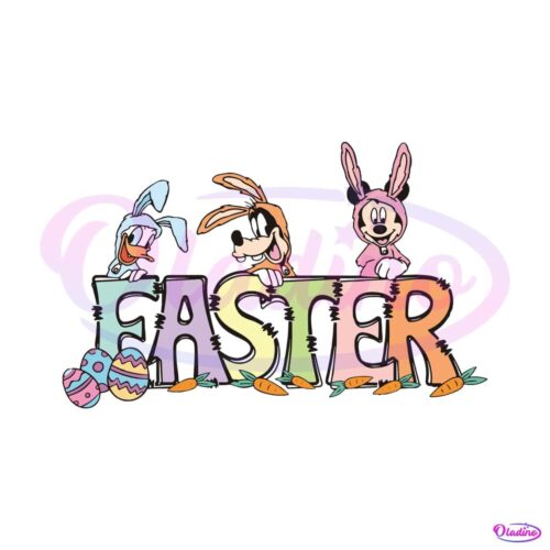 disney-easter-mickey-and-friend-bunny-svg