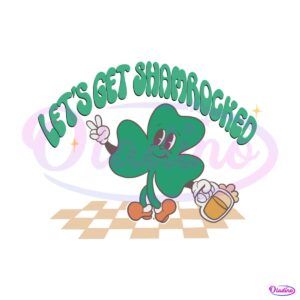 lets-get-shamrocked-retro-st-patricks-day-svg