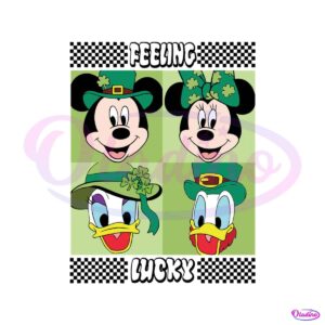 mickey-and-friends-feeling-lucky-svg