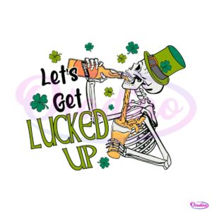 lets-get-lucked-up-shamrock-skeleton-svg