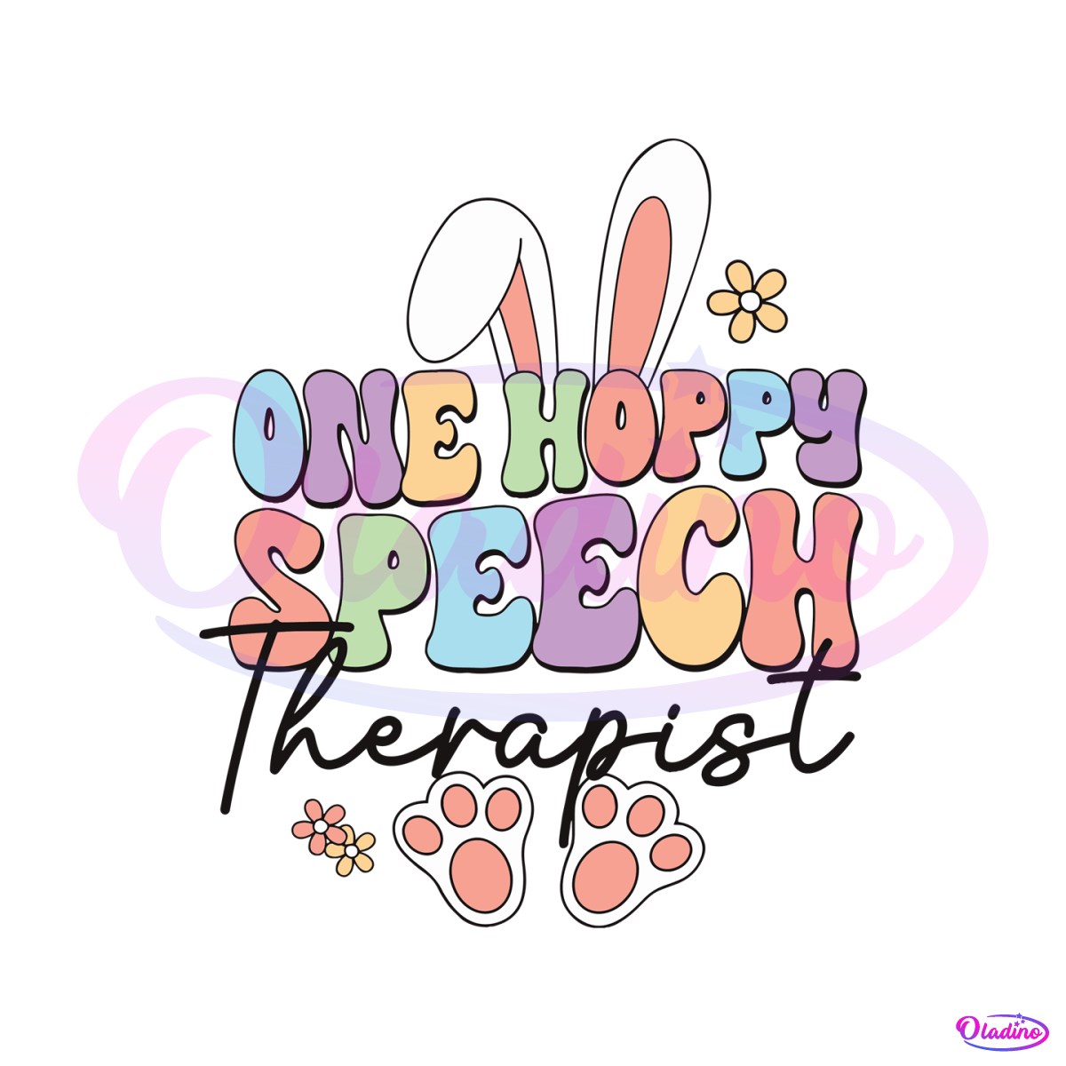 one-hoppy-speech-therapist-easter-svg