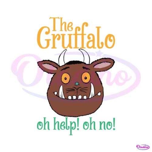 world-book-day-the-gruffalo-oh-help-oh-no-svg