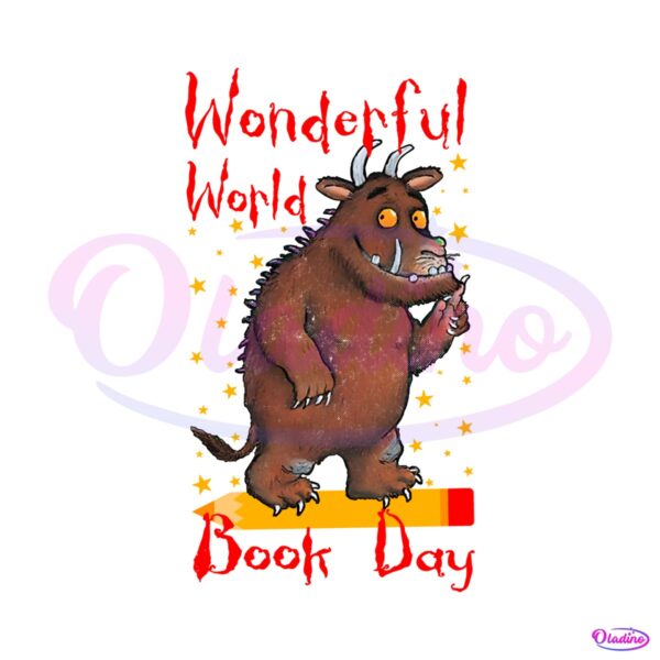 Wonderful World Book Day The Gruffalo PNG