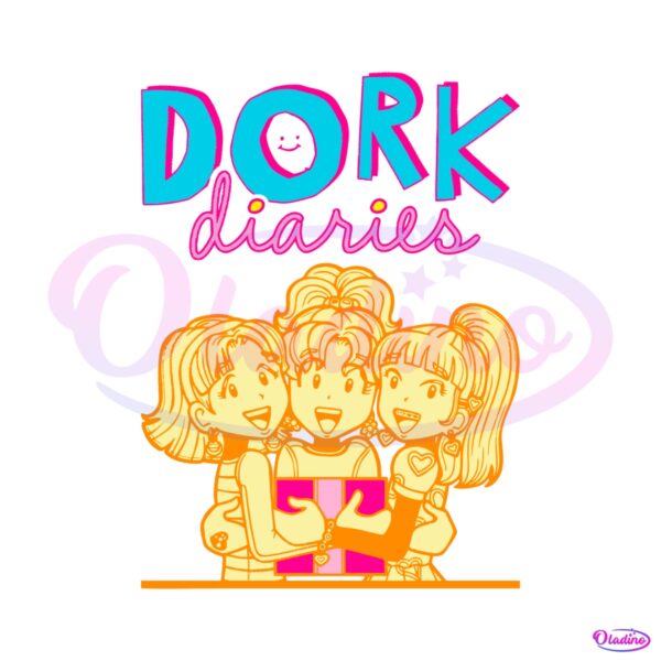 Dork Diaries Protagonist Nikki Maxwell SVG
