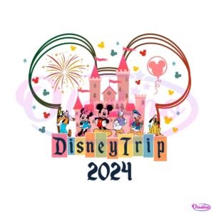 disney-trip-2024-castle-mickey-and-friends-png