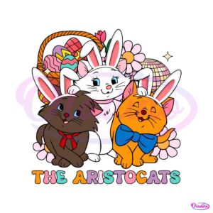 the-aristocats-happy-easter-day-svg