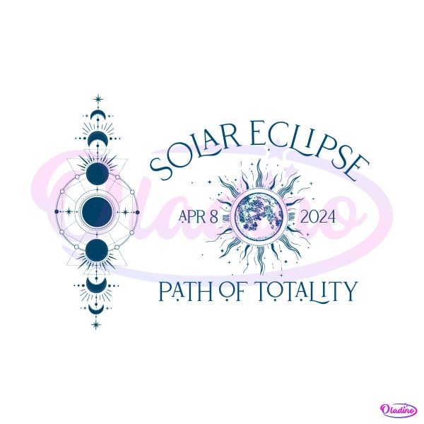 retro-solar-eclipse-2024-path-of-totality-svg