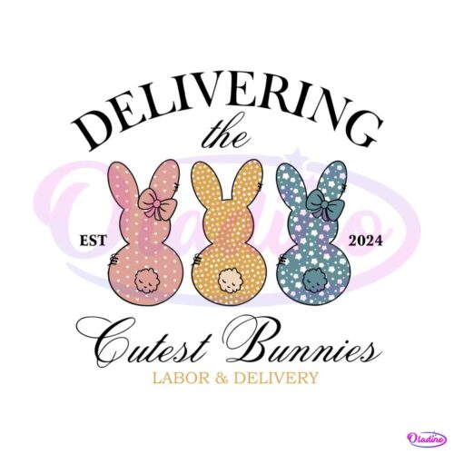 delivering-the-cutest-bunnies-easter-nurse-svg