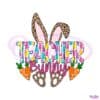 leopard-teacher-bunny-carrot-svg