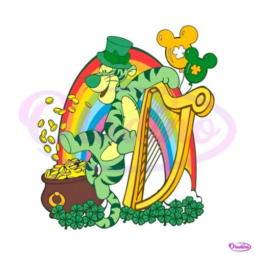 retro-dinsey-tigger-st-patrick-day-balloon-png