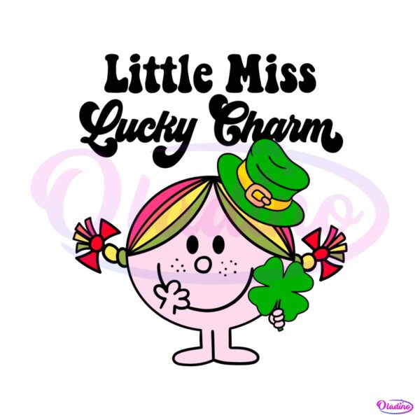 little-miss-lucky-charm-st-patrick-day-svg
