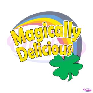 magically-delicious-rainbow-shamrock-svg