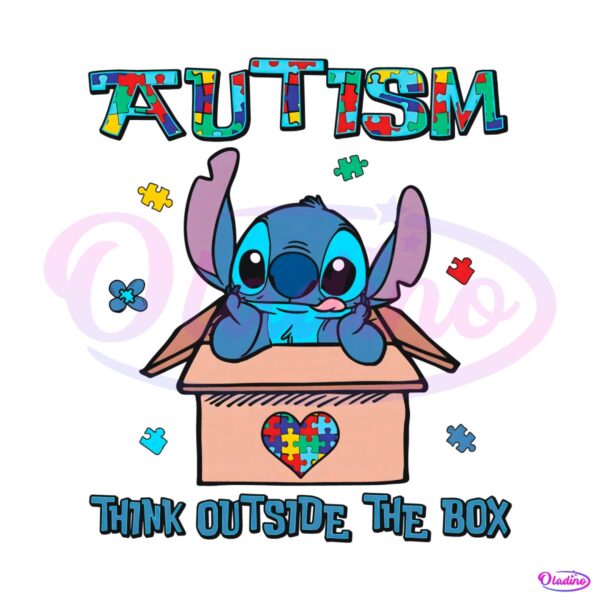 stitch-autism-think-outside-the-box-png