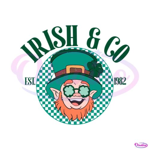 irish-and-co-est-1982-leprechaun-svg