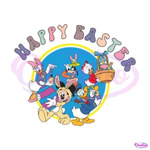 happy-easter-mickey-and-friends-bunny-svg