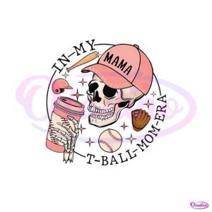 retro-in-my-t-ball-mom-era-skeleton-png