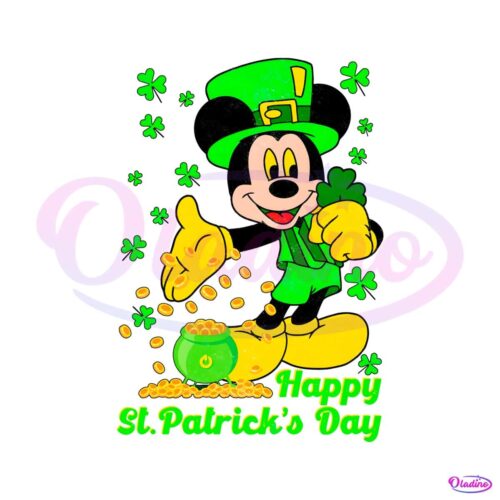 irish-disney-happy-patricks-day-mickey-png