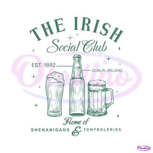 vintage-the-irish-social-club-est-1892-svg