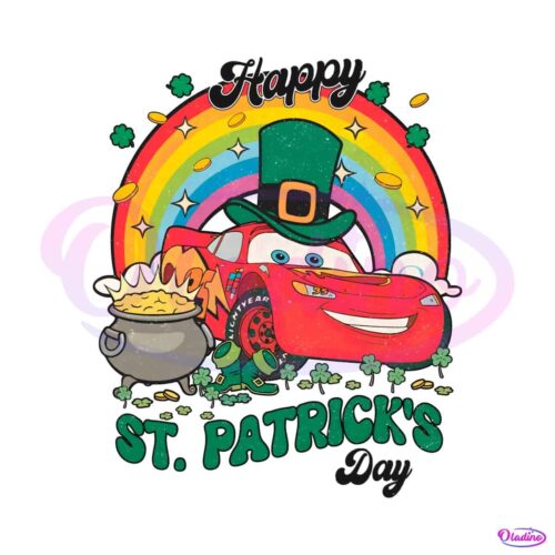 lightning-mcqueen-happy-st-patricks-day-png