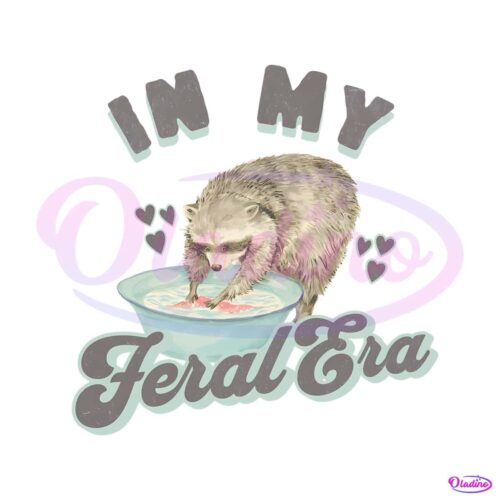 funnyin-my-feral-era-raccoon-png