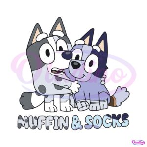 muffin-and-socks-bluey-character-svg