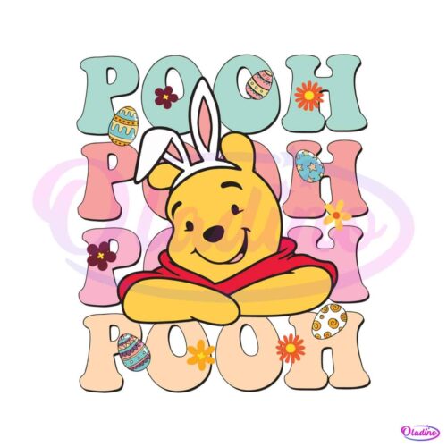 groovy-disney-winnie-the-pooh-easter-svg