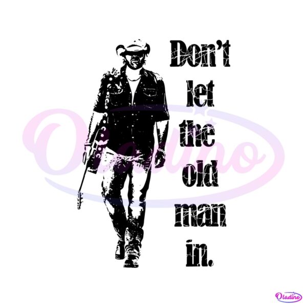 dont-let-the-old-man-in-vintage-walking-with-a-guitar-svg