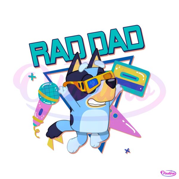 bluey-rad-dad-bandit-heeler-dancing-png