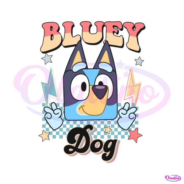retro-bluey-dog-funny-cartoon-character-svg
