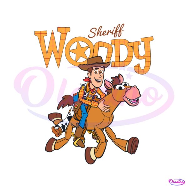 disney-sheriff-woody-cowboy-and-bullseye-svg