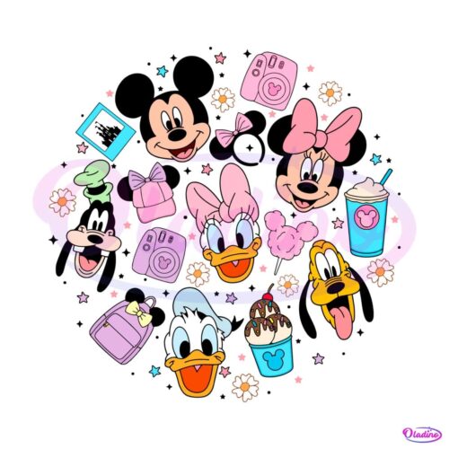 disneyworld-mickey-minnie-donald-friends-png