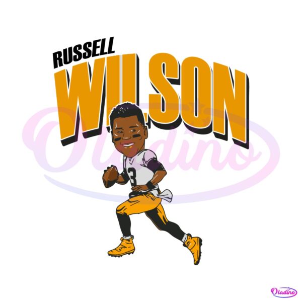 russell-wilson-pittsburgh-caricature-svg