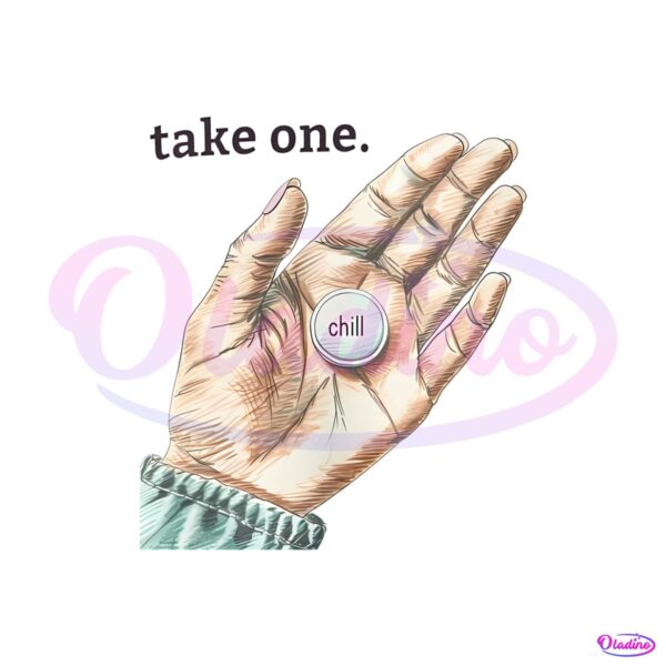 vintage-hand-take-one-chill-png