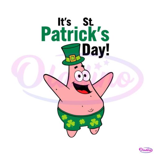 its-st-patricks-day-patrick-star-spongebob-svg