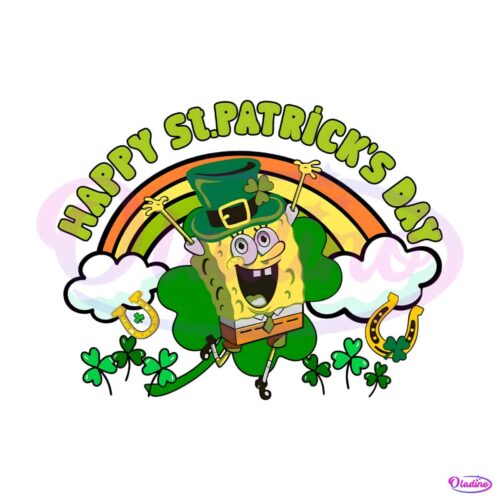 happy-st-patricks-day-rainbow-spongebob-png