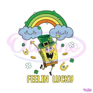 feelin-lucky-st-patricks-day-spongebob-svg