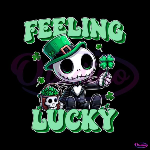 feeling-lucky-st-patrick-day-chibi-horror-movie-png