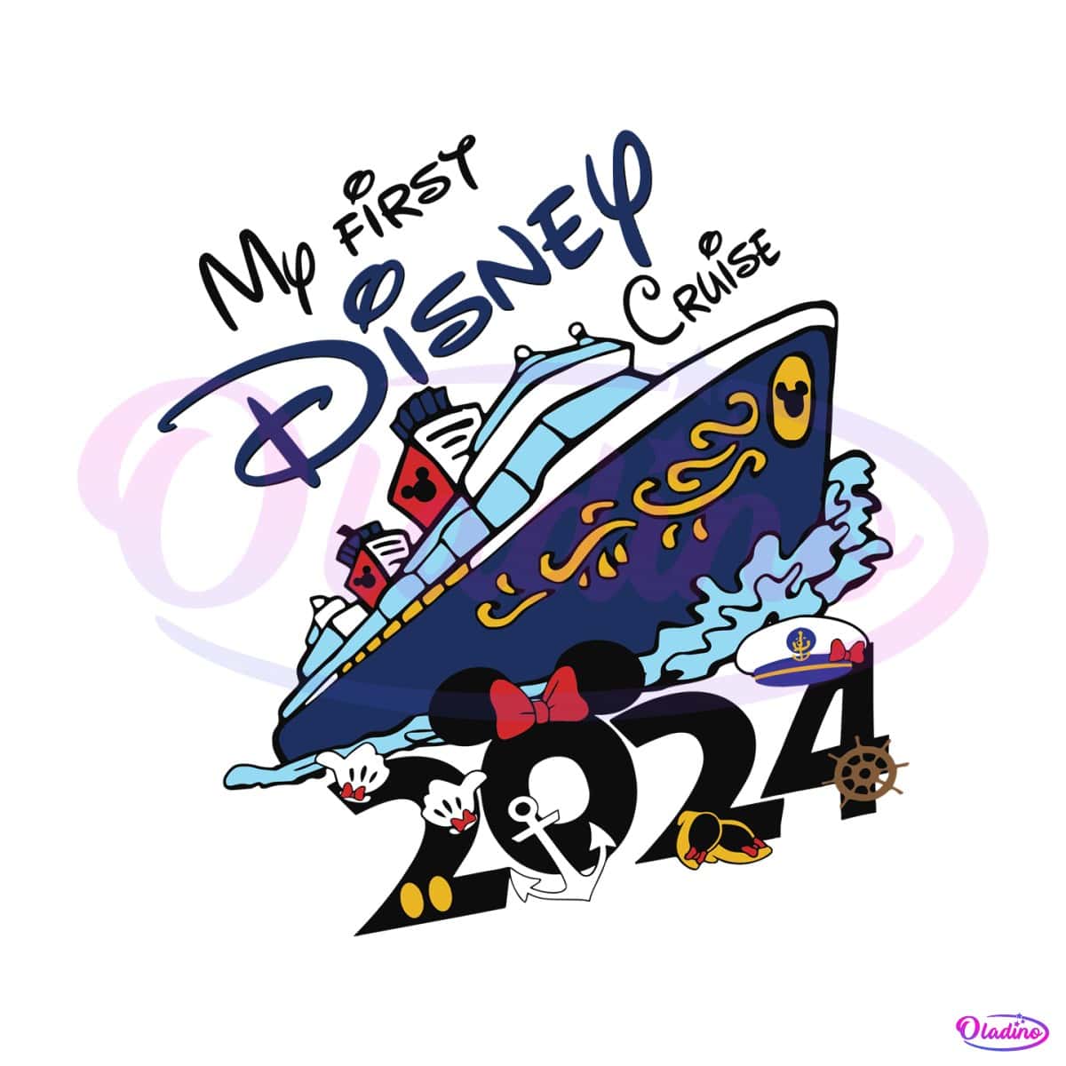 My First Disney Cruise Squad 2024 SVG - Oladino